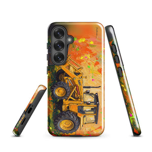 Furrow & Fields Tough case for Samsung® Massey Ferguson 50E Splash Art | Tough case for Samsung® Quality Farmers Merch