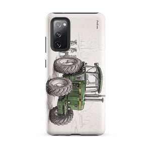 Furrow & Fields Tough case for Samsung® Matte / Samsung Galaxy S20 FE John Deere 4350 Pencil Sketch | Tough case for Samsung® Quality Farmers Merch