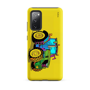 Furrow & Fields Tough case for Samsung® Matte / Samsung Galaxy S20 FE John Deere 6R 250 Pop Art | Tough case for Samsung® Quality Farmers Merch