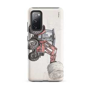Furrow & Fields Tough case for Samsung® Matte / Samsung Galaxy S20 FE Massey Ferguson 3070 Autotronic Pencil Sketch | Tough case for Samsung® Quality Farmers Merch