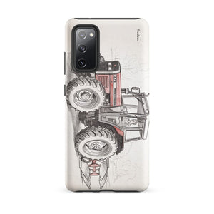 Furrow & Fields Tough case for Samsung® Matte / Samsung Galaxy S20 FE Massey Ferguson 375 Pencil Sketch | Tough case for Samsung® Quality Farmers Merch