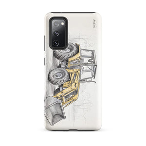 Furrow & Fields Tough case for Samsung® Matte / Samsung Galaxy S20 FE Massey Ferguson 50E Pencil Sketch | Tough case for Samsung® Quality Farmers Merch