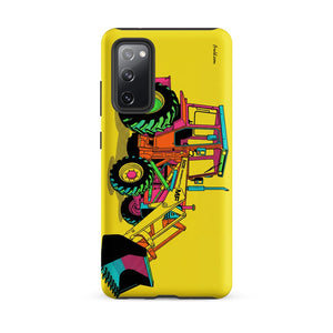 Furrow & Fields Tough case for Samsung® Matte / Samsung Galaxy S20 FE Massey Ferguson 50E Pop Art | Tough case for Samsung® Quality Farmers Merch