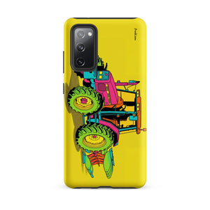 Furrow & Fields Tough case for Samsung® Matte / Samsung Galaxy S20 FE Massey Ferguson 6255 Pop Art | Tough case for Samsung® Quality Farmers Merch