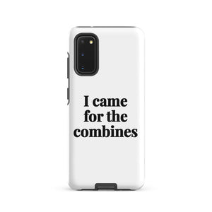 Furrow & Fields Tough case for Samsung® Matte / Samsung Galaxy S20 I Came for the Combines | Tough case for Samsung® Quality Farmers Merch