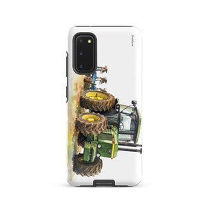 Furrow & Fields Tough case for Samsung® Matte / Samsung Galaxy S20 John Deere 4350 Watercolor | Tough case for Samsung® Quality Farmers Merch