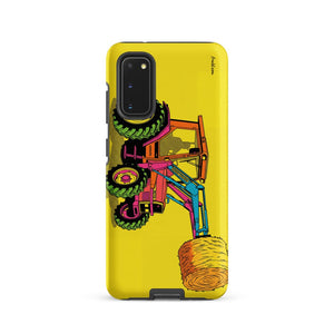 Furrow & Fields Tough case for Samsung® Matte / Samsung Galaxy S20 Massey Ferguson 3070 Autotronic Pop Art | Tough case for Samsung® Quality Farmers Merch