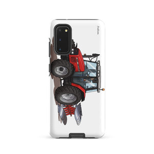Furrow & Fields Tough case for Samsung® Matte / Samsung Galaxy S20 Massey Ferguson 6255 | Tough case for Samsung® Quality Farmers Merch