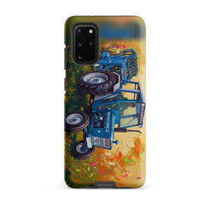 Furrow & Fields Tough case for Samsung® Matte / Samsung Galaxy S20 Plus Ford 7600 Splash Art | Tough case for Samsung® Quality Farmers Merch