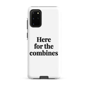 Furrow & Fields Tough case for Samsung® Matte / Samsung Galaxy S20 Plus Here for the Combines | Tough case for Samsung® Quality Farmers Merch