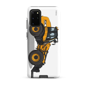 Furrow & Fields Tough case for Samsung® Matte / Samsung Galaxy S20 Plus JCB TM420 | Tough case for Samsung® Quality Farmers Merch