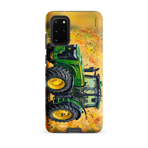 Furrow & Fields Tough case for Samsung® Matte / Samsung Galaxy S20 Plus John Deere 8345R Splash Art | Tough case for Samsung® Quality Farmers Merch