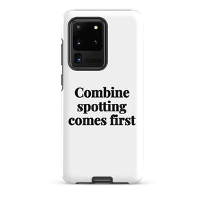 Furrow & Fields Tough case for Samsung® Matte / Samsung Galaxy S20 Ultra Combine Spotting Comes First | Tough case for Samsung® Quality Farmers Merch