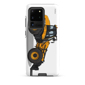 Furrow & Fields Tough case for Samsung® Matte / Samsung Galaxy S20 Ultra JCB TM420 | Tough case for Samsung® Quality Farmers Merch