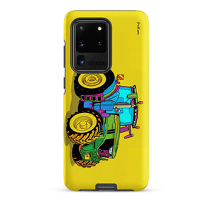 Furrow & Fields Tough case for Samsung® Matte / Samsung Galaxy S20 Ultra John Deere 6R 250 Pop Art | Tough case for Samsung® Quality Farmers Merch