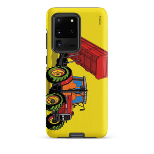 Furrow & Fields Tough case for Samsung® Matte / Samsung Galaxy S20 Ultra Massey Ferguson 6180 Pop Art | Tough case for Samsung® Quality Farmers Merch