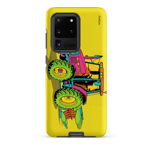 Furrow & Fields Tough case for Samsung® Matte / Samsung Galaxy S20 Ultra Massey Ferguson 6255 Pop Art | Tough case for Samsung® Quality Farmers Merch
