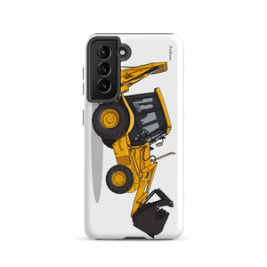 Furrow & Fields Tough case for Samsung® Matte / Samsung Galaxy S21 JCB 3CX Sitemaster SRS | Tough case for Samsung® Quality Farmers Merch