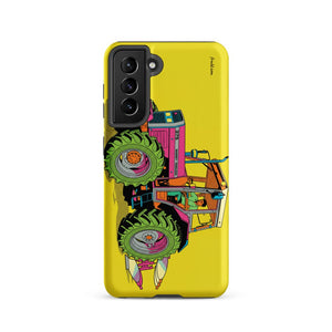 Furrow & Fields Tough case for Samsung® Matte / Samsung Galaxy S21 Massey Ferguson 375 Pop Art | Tough case for Samsung® Quality Farmers Merch