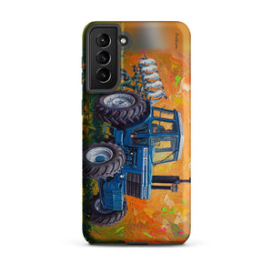 Furrow & Fields Tough case for Samsung® Matte / Samsung Galaxy S21 Plus Ford 9700 Splash Art | Tough case for Samsung® Quality Farmers Merch