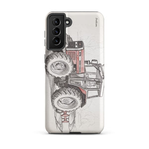 Furrow & Fields Tough case for Samsung® Matte / Samsung Galaxy S21 Plus Massey Ferguson 375 Pencil Sketch | Tough case for Samsung® Quality Farmers Merch
