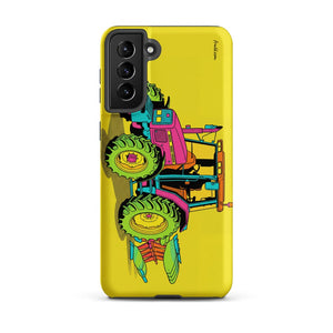 Furrow & Fields Tough case for Samsung® Matte / Samsung Galaxy S21 Plus Massey Ferguson 6255 Pop Art | Tough case for Samsung® Quality Farmers Merch