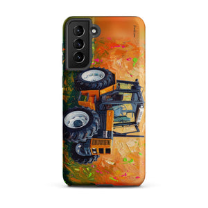 Furrow & Fields Tough case for Samsung® Matte / Samsung Galaxy S21 Plus Renault 145.14 TX Splash Art | Tough case for Samsung® Quality Farmers Merch