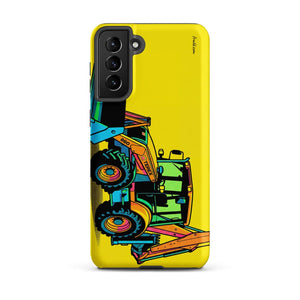 Furrow & Fields Tough case for Samsung® Matte / Samsung Galaxy S21 Plus Terex 860 Elite Pop Art | Tough case for Samsung® Quality Farmers Merch