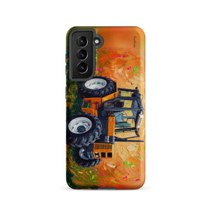 Furrow & Fields Tough case for Samsung® Matte / Samsung Galaxy S21 Renault 145.14 TX Splash Art | Tough case for Samsung® Quality Farmers Merch