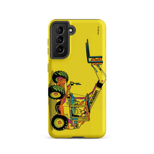 Furrow & Fields Tough case for Samsung® Matte / Samsung Galaxy S21 Sanderson 726 Teleporter Pop Art | Tough case for Samsung® Quality Farmers Merch