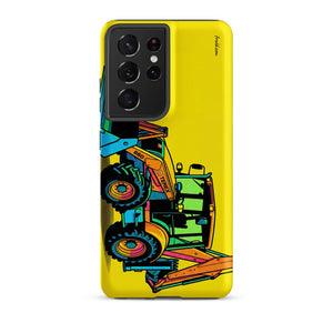 Furrow & Fields Tough case for Samsung® Matte / Samsung Galaxy S21 Ultra Terex 860 Elite Pop Art | Tough case for Samsung® Quality Farmers Merch