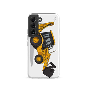 Furrow & Fields Tough case for Samsung® Matte / Samsung Galaxy S22 JCB 3CX Sitemaster SRS | Tough case for Samsung® Quality Farmers Merch