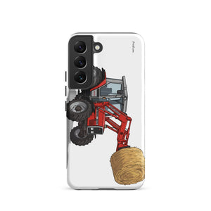 Furrow & Fields Tough case for Samsung® Matte / Samsung Galaxy S22 Massey Ferguson 3070 Autotronic | Tough case for Samsung® Quality Farmers Merch