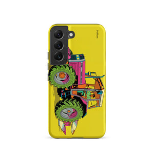 Furrow & Fields Tough case for Samsung® Matte / Samsung Galaxy S22 Massey Ferguson 375 Pop Art | Tough case for Samsung® Quality Farmers Merch
