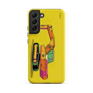Furrow & Fields Tough case for Samsung® Matte / Samsung Galaxy S22 Plus JCB 806 Pop Art | Tough case for Samsung® Quality Farmers Merch