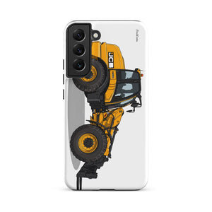 Furrow & Fields Tough case for Samsung® Matte / Samsung Galaxy S22 Plus JCB TM420 | Tough case for Samsung® Quality Farmers Merch