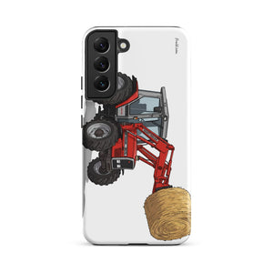 Furrow & Fields Tough case for Samsung® Matte / Samsung Galaxy S22 Plus Massey Ferguson 3070 Autotronic | Tough case for Samsung® Quality Farmers Merch
