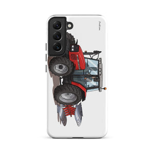 Furrow & Fields Tough case for Samsung® Matte / Samsung Galaxy S22 Plus Massey Ferguson 6255 | Tough case for Samsung® Quality Farmers Merch