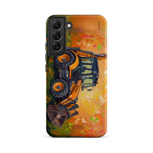 Furrow & Fields Tough case for Samsung® Matte / Samsung Galaxy S22 Plus Terex 860 Elite Splash Art | Tough case for Samsung® Quality Farmers Merch