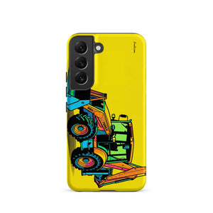 Furrow & Fields Tough case for Samsung® Matte / Samsung Galaxy S22 Terex 860 Elite Pop Art | Tough case for Samsung® Quality Farmers Merch