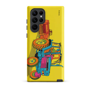 Furrow & Fields Tough case for Samsung® Matte / Samsung Galaxy S22 Ultra Ford 6640 SLE Pop Art | Tough case for Samsung® Quality Farmers Merch