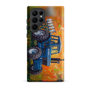 Furrow & Fields Tough case for Samsung® Matte / Samsung Galaxy S22 Ultra Ford 9700 Splash Art | Tough case for Samsung® Quality Farmers Merch