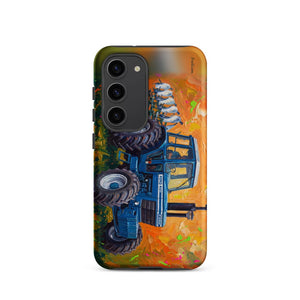 Furrow & Fields Tough case for Samsung® Matte / Samsung Galaxy S23 Ford 9700 Splash Art | Tough case for Samsung® Quality Farmers Merch