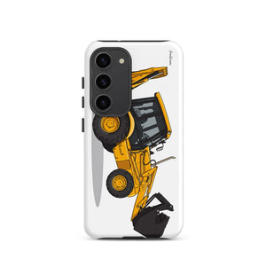 Furrow & Fields Tough case for Samsung® Matte / Samsung Galaxy S23 JCB 3CX Sitemaster SRS | Tough case for Samsung® Quality Farmers Merch