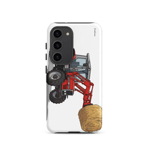 Furrow & Fields Tough case for Samsung® Matte / Samsung Galaxy S23 Massey Ferguson 3070 Autotronic | Tough case for Samsung® Quality Farmers Merch