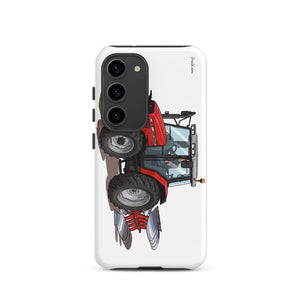 Furrow & Fields Tough case for Samsung® Matte / Samsung Galaxy S23 Massey Ferguson 6255 | Tough case for Samsung® Quality Farmers Merch