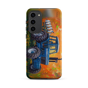Furrow & Fields Tough case for Samsung® Matte / Samsung Galaxy S23 Plus Ford 9700 Splash Art | Tough case for Samsung® Quality Farmers Merch