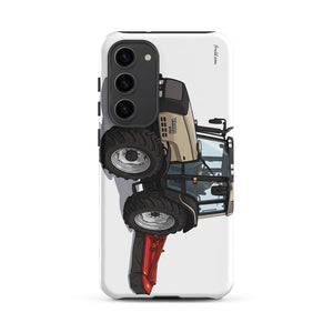Furrow & Fields Tough case for Samsung® Matte / Samsung Galaxy S23 Plus Valtra 6750 | Tough case for Samsung® Quality Farmers Merch