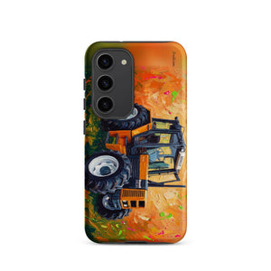 Furrow & Fields Tough case for Samsung® Matte / Samsung Galaxy S23 Renault 145.14 TX Splash Art | Tough case for Samsung® Quality Farmers Merch