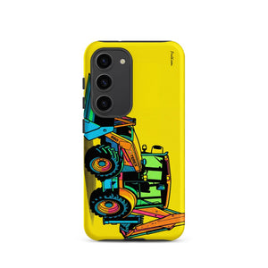 Furrow & Fields Tough case for Samsung® Matte / Samsung Galaxy S23 Terex 860 Elite Pop Art | Tough case for Samsung® Quality Farmers Merch
